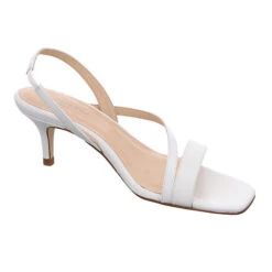 PETER KAISER Damen Riemchensandalen Felicia Sandalette Fußbett Bequem Freizeit Glattleder Uni Riemchensandalen - Weiß -Mode-Sandalen-Shop 29754973 06