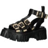 Buffalo Sandalen Riemchensandaletten - Schwarz 1 Buffalo Sandalen Riemchensandaletten - Schwarz -Mode-Sandalen-Shop 29878964 01