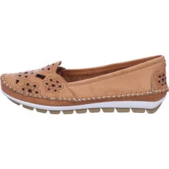 Gemini Slipper 382336-01 303 Klassische Slipper - Braun -Mode-Sandalen-Shop 29964603 02