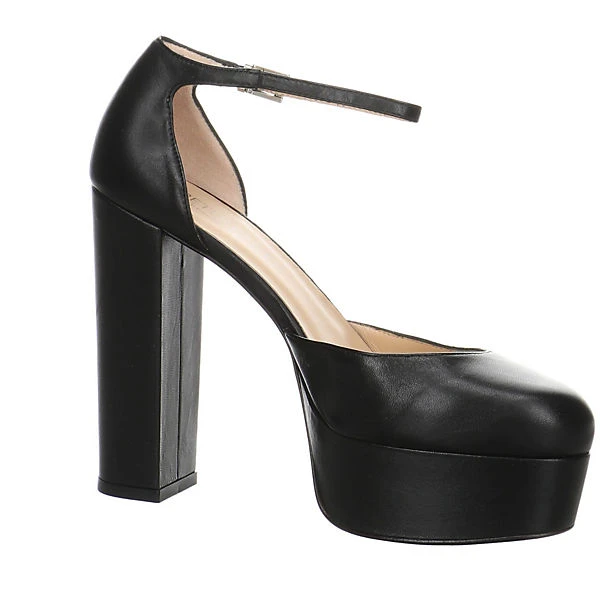 PETER KAISER Damen Riemchensandalen Enny Pumps Fußbett Bequem Freizeit Glattleder Uni Riemchensandalen - Schwarz 8 PETER KAISER Damen Riemchensandalen Enny Pumps Fußbett Bequem Freizeit Glattleder Uni Riemchensandalen - Schwarz – Bild 6