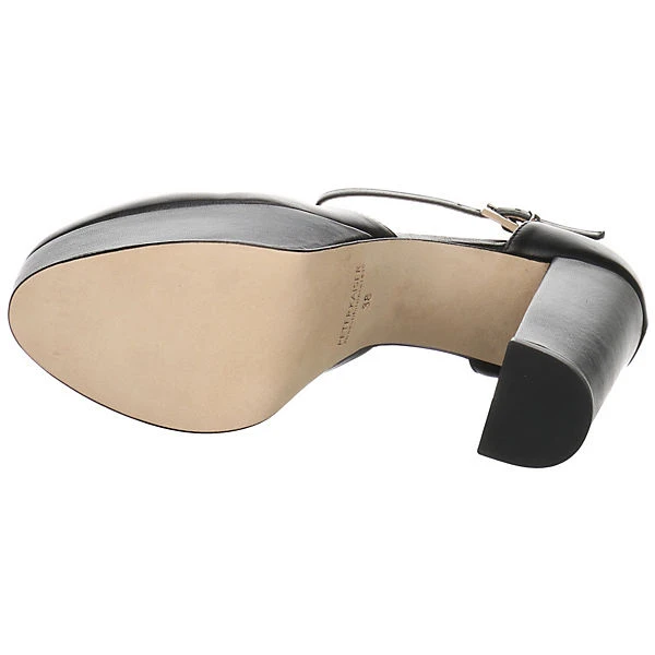 PETER KAISER Damen Riemchensandalen Enny Pumps Fußbett Bequem Freizeit Glattleder Uni Riemchensandalen - Schwarz 11 PETER KAISER Damen Riemchensandalen Enny Pumps Fußbett Bequem Freizeit Glattleder Uni Riemchensandalen - Schwarz – Bild 9