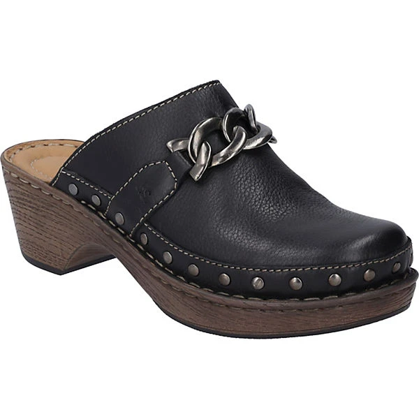 Josef Seibel Lily 15 | Clog Für Damen | Schwarz Lily 15, Schwarz Clogs - Schwarz 3 Josef Seibel Lily 15 | Clog Für Damen | Schwarz Lily 15, Schwarz Clogs - Schwarz