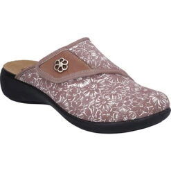 Westland Korsika 348 | Hausschuh Für Damen | Weiß Korsika 348, Rosa Pantoffeln - Rosa