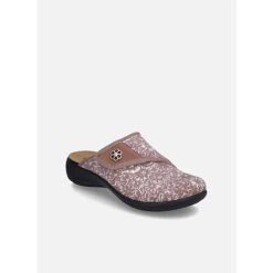 Westland Korsika 348 | Hausschuh Für Damen | Weiß Korsika 348, Rosa Pantoffeln - Rosa -Mode-Sandalen-Shop 30009053 04