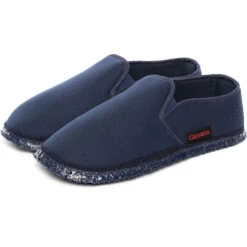 Giesswein Hausschuhe Berlin Hüttenschuhe - Blau-kombi -Mode-Sandalen-Shop 4999360 10