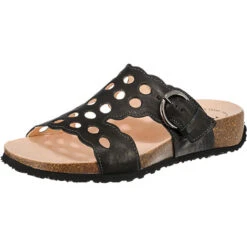 Think! Mizzi Komfort-Pantoletten - Schwarz