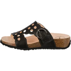 Think! Mizzi Komfort-Pantoletten - Schwarz -Mode-Sandalen-Shop 7207283 03