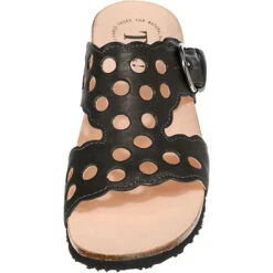Think! Mizzi Komfort-Pantoletten - Schwarz -Mode-Sandalen-Shop 7207283 04