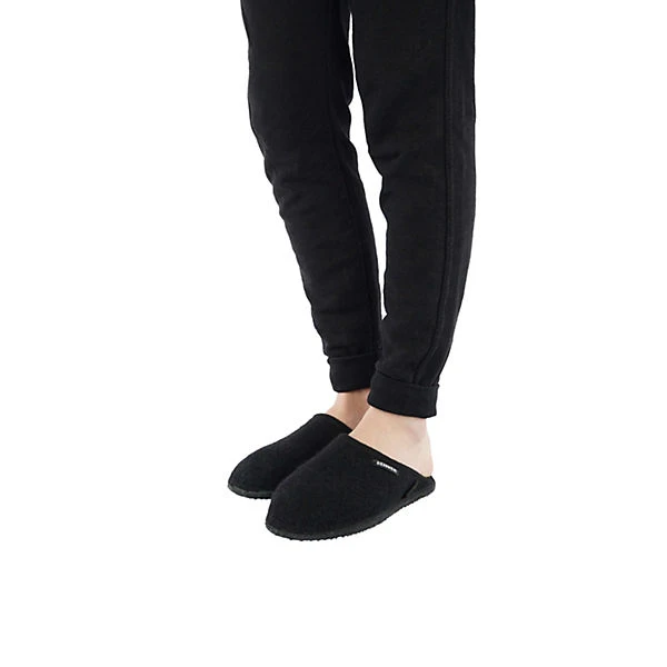 Giesswein Hausschuh Tino Hüttenschuhe - Schwarz 4 Giesswein Hausschuh Tino Hüttenschuhe - Schwarz – Bild 2