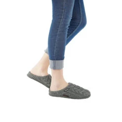 Giesswein Mädchen Und Jungen Hausschuhe/Clogs Geschlossene Hausschuhe - Grau -Mode-Sandalen-Shop 7274203 02