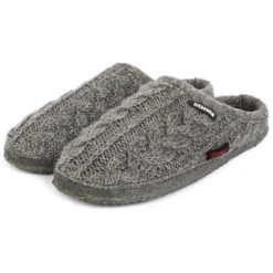 Giesswein Mädchen Und Jungen Hausschuhe/Clogs Geschlossene Hausschuhe - Grau -Mode-Sandalen-Shop 7274203 04