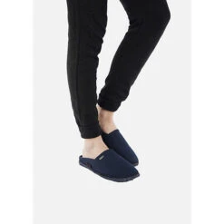 Giesswein Hausschuhe Villach Hüttenschuhe - Blau-kombi -Mode-Sandalen-Shop 7274253 08