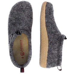 Giesswein Damen Hüttenschuhe Geschlossene Hausschuhe - Grau -Mode-Sandalen-Shop 7274302 03