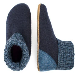 Giesswein Hüttenschuhe Wildpoldsried Hüttenschuhe - Dark Blue Denim -Mode-Sandalen-Shop 7274712 03