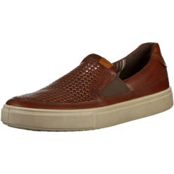 ECCO Sportliche Slipper - Cognac