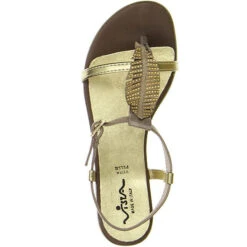 Damen Römersandaletten Braun - Braun -Mode-Sandalen-Shop 8869340 07