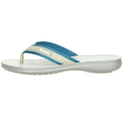 Inblu Damen Zehentrenner Badeschuhe Slipper Hellblau/grau -Mode-Sandalen-Shop 8869570 05