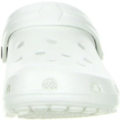 Conway Damen Clogs Pantoletten Weiß - Weiß -Mode-Sandalen-Shop 8869622 04