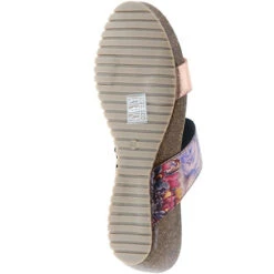 Damen Pantoletten Bronze/mehrfarbig - Bronze -Mode-Sandalen-Shop 8869650 03