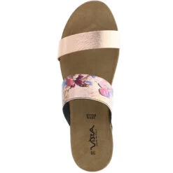 Damen Pantoletten Bronze/mehrfarbig - Bronze -Mode-Sandalen-Shop 8869650 07