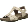 Damen Sandaletten Beige/cappuccino - Beige -Mode-Sandalen-Shop 8902187 01