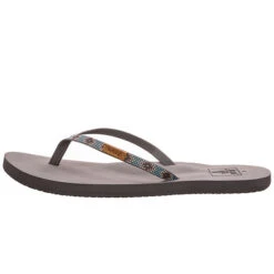 Reef Slim Ginger Beads Zehentrenner - Grau -Mode-Sandalen-Shop 9609506 05