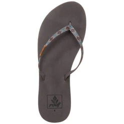 Reef Slim Ginger Beads Zehentrenner - Grau -Mode-Sandalen-Shop 9609506 07