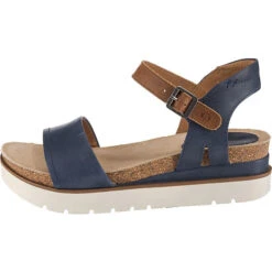 Josef Seibel Clea 01 Riemchensandalen - Blau-kombi -Mode-Sandalen-Shop 9639005 03
